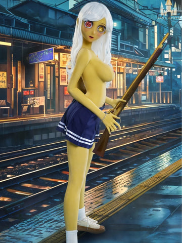 S254-160cm/5ft2-32kg D Cup ELF Fantasy TPE Sexual Hentai Best Alien Sex Doll Head and body together｜Dolls Castle