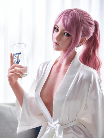 S3454-Robot Silicone Head Adult Asian Sex Doll｜Bezlya Doll 156cm(5.12ft)-29.7kg 2.1 B Cup