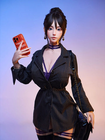 S4085-161cm(5.28ft)-32.8kg 2.2 I Cup Asian Real Silicone Japanese Office Lady Sex Doll｜AITIA Doll