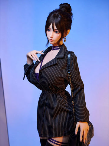 S4085-161cm(5.28ft)-32.8kg 2.2 I Cup Asian Real Silicone Japanese Office Lady Sex Doll｜AITIA Doll