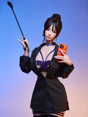 S4085-161cm(5.28ft)-32.8kg 2.2 I Cup Asian Real Silicone Japanese Office Lady Sex Doll｜AITIA Doll