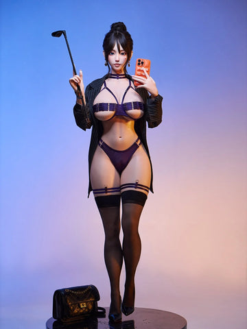 S4085-161cm(5.28ft)-32.8kg 2.2 I Cup Asian Real Silicone Japanese Office Lady Sex Doll｜AITIA Doll