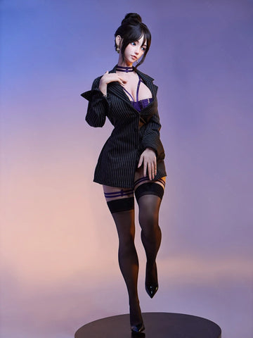S4085-161cm(5.28ft)-32.8kg 2.2 I Cup Asian Real Silicone Japanese Office Lady Sex Doll｜AITIA Doll
