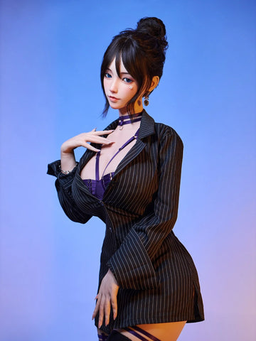 S4085-161cm(5.28ft)-32.8kg 2.2 I Cup Asian Real Silicone Japanese Office Lady Sex Doll｜AITIA Doll