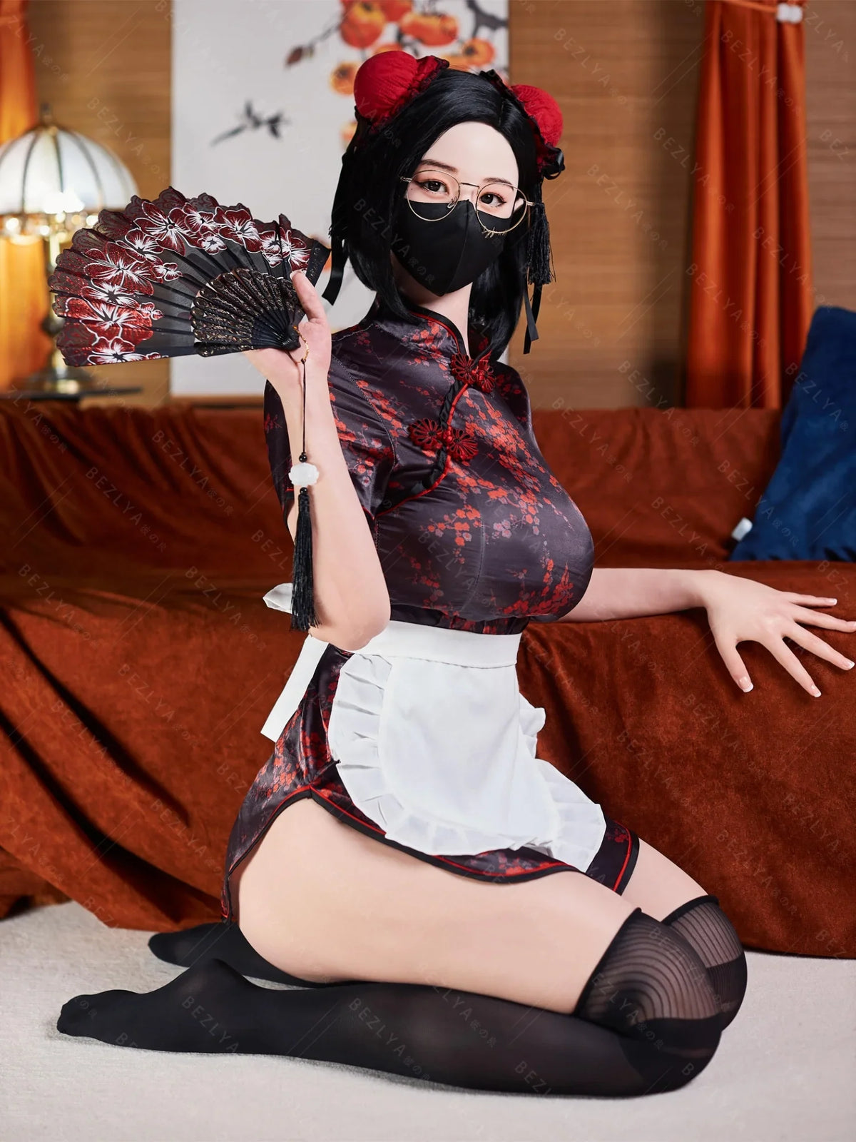 S4084-168cm(5.6ft)-42.5kg 2.2u E Cup Premium celebrity Chinese Sex Doll with 3 Love Holes Live action cosplay【NaiMi】｜AITIA Doll