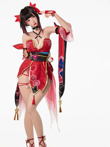 S4083-155Mcm(5.1ft)-38kg 2.2cf E Cup Silicone Japanese Cosplay Sex Doll【ChunMoMo】｜AITIA Doll