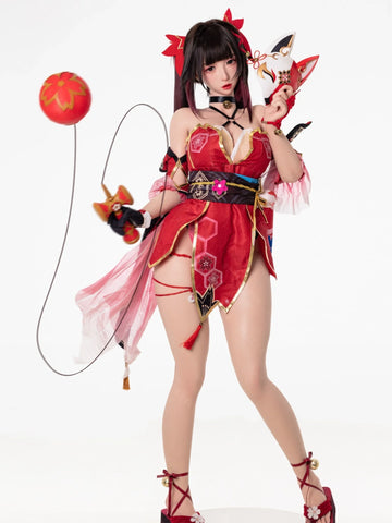 S4083-155Mcm(5.1ft)-38kg 2.2cf E Cup Silicone Japanese Cosplay Sex Doll【ChunMoMo】｜AITIA Doll