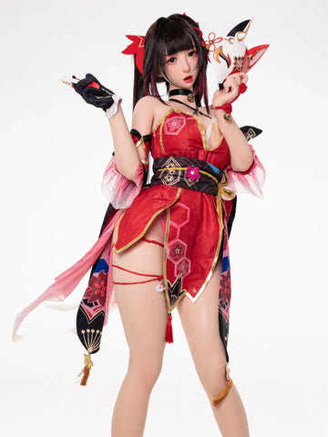 S4083-155Mcm(5.1ft)-38kg 2.2cf E Cup Silicone Japanese Cosplay Sex Doll【ChunMoMo】｜AITIA Doll
