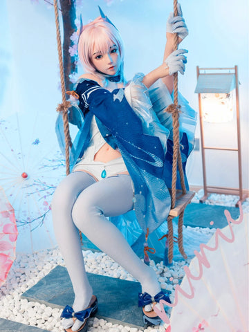 S3449-Robot Silicone Head Adult Asian Chinese Sex Doll｜Bezlya Doll 155Rcm(5.1ft)-37kg 2.0 A Cup