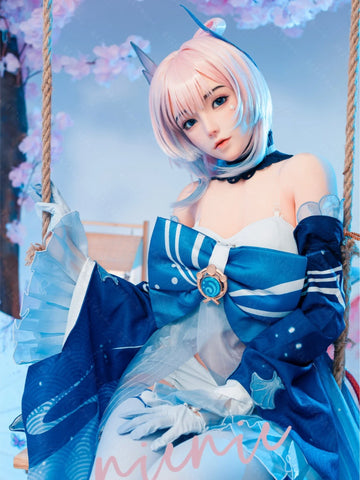 S3449-Robot Silicone Head Adult Asian Chinese Sex Doll｜Bezlya Doll 155Rcm(5.1ft)-37kg 2.0 A Cup