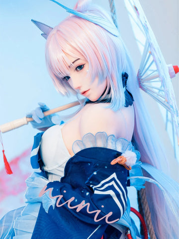 S3449-Robot Silicone Head Adult Asian Chinese Sex Doll｜Bezlya Doll 155Rcm(5.1ft)-37kg 2.0 A Cup