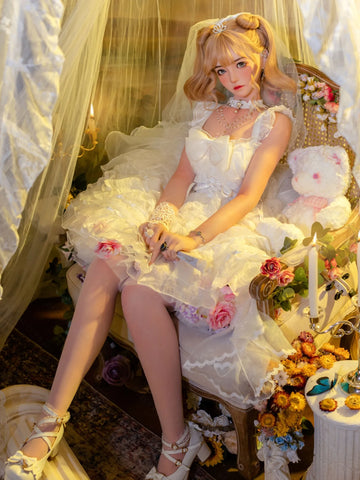 S3447-Robot Silicone Head Adult Asian Sex Doll｜Bezlya Doll 156cm(5.12ft)-29.7kg 2.1 B Cup