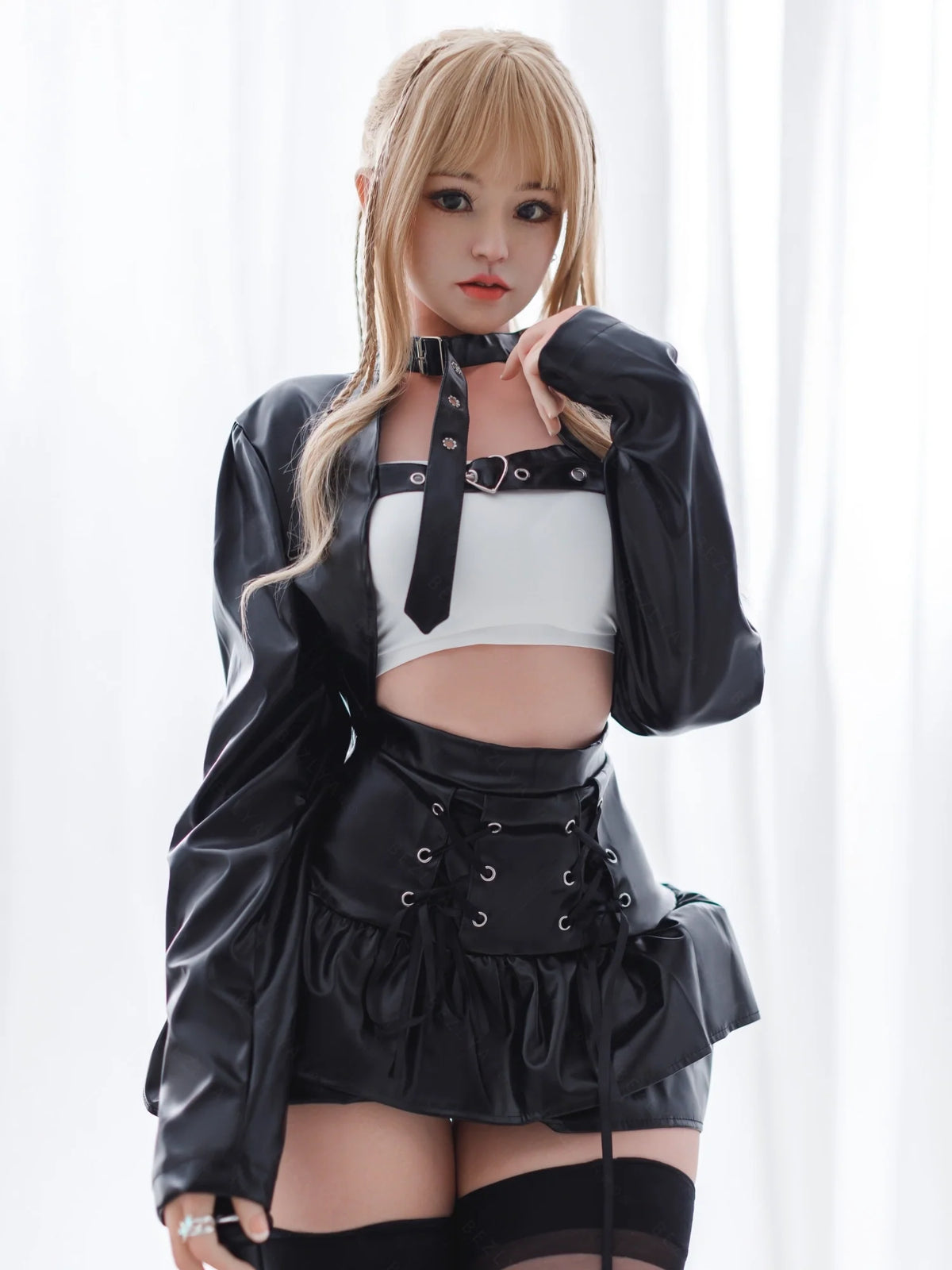 S3446-Robot Silicone Head Adult Asian Sex Doll｜Bezlya Doll 156cm(5.12ft)-29.7kg 2.1 B Cup