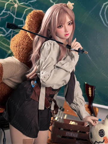 S3441-Robot Silicone Head Adult Asian Sex Doll｜Bezlya Doll 155Rcm(5.12ft)-32.5kg 2.1 A Cup