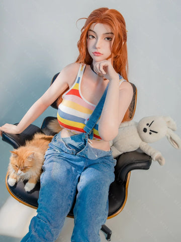 S3440-Asian Real TPE body+silicon head small breast Chinese Sex Doll｜Bezlya Doll 163cm(5.4ft)-35kg 2.1 B Cup