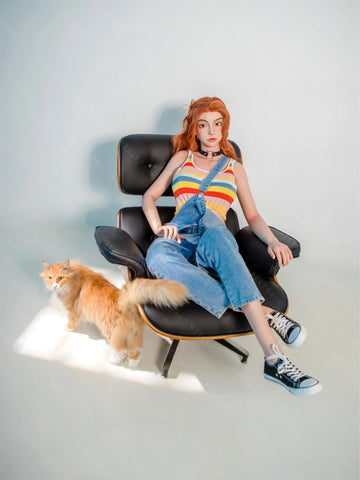 S3440-Asian Real TPE body+silicon head small breast Chinese Sex Doll｜Bezlya Doll 163cm(5.4ft)-35kg 2.1 B Cup