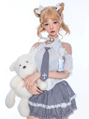 S4071-155cm(5.1ft)-38kg 2.2cf E Cup Cute Young Japanese Sex Doll with Soft Silicone Body ｜AITIA Doll