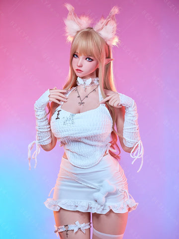S4070-155Mcm(5.1ft)-38kg 2.2cf E Cup Mini ROS Silicone Asian Anime celebrity Sex Doll｜AITIA Doll