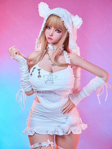 S4070-155Mcm(5.1ft)-38kg 2.2cf E Cup Mini ROS Silicone Asian Anime celebrity Sex Doll｜AITIA Doll