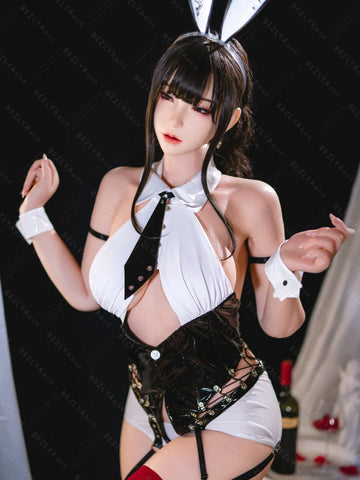 S4068-162cm(5.4ft)-39.5kg 2.2u B Cup Asian Real ROS Silicone flat chest Chinese Sex Doll｜AITIA Doll
