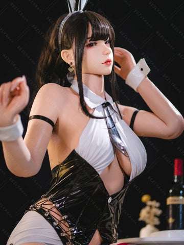 S4068-162cm(5.4ft)-39.5kg 2.2u B Cup Asian Real ROS Silicone flat chest Chinese Sex Doll｜AITIA Doll