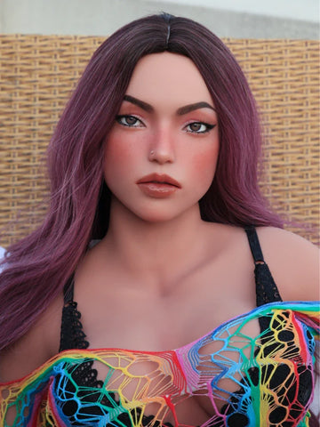 S42-155cm(5ft1)-38kg E Cup Ginny  MILF Silicone Head life size realistic sex doll |Climax Doll Pro