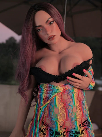 S42-155cm(5ft1)-38kg E Cup Ginny  MILF Silicone Head life size realistic sex doll |Climax Doll Pro