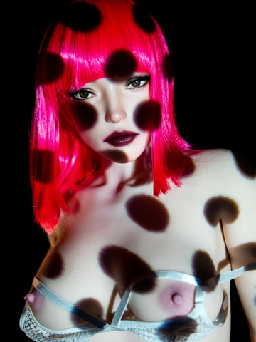 S36-C Cup  Polly Movable Jaw Silicone Head Fit Sex Doll Climax Doll Pro丨157cm(5.15ft)-38kg