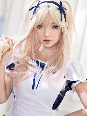 S3911-159cm(5.2ft)-37kg A Cup White Giselle Realistic Silicone Sex Doll | Fun West Doll