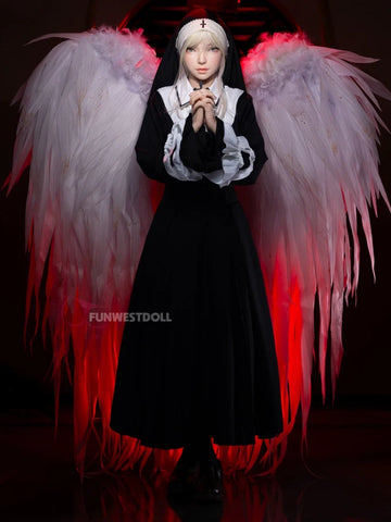 S3910-159cm(5.2ft)-37kg A Cup Halloween Realistic Silicone Sex Doll | Fun West Doll