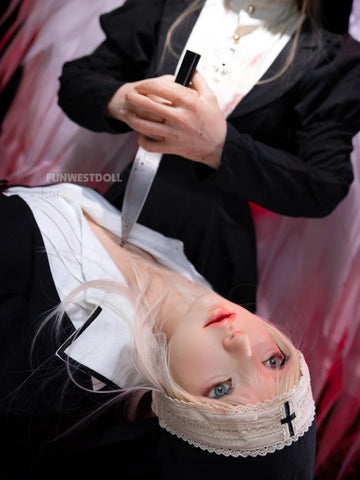 S3910-159cm(5.2ft)-37kg A Cup Halloween Realistic Silicone Sex Doll | Fun West Doll