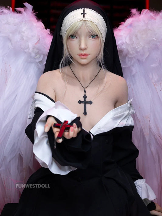 S3910-159cm(5.2ft)-37kg A Cup Halloween Realistic Silicone Sex Doll | Fun West Doll
