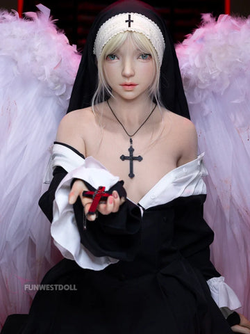 S3910-159cm(5.2ft)-37kg A Cup Halloween Realistic Silicone Sex Doll | Fun West Doll