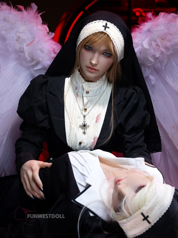 S3909-159cm(5.2ft)-37kg A Cup Halloween Realistic Silicone Sex Doll | Fun West Doll
