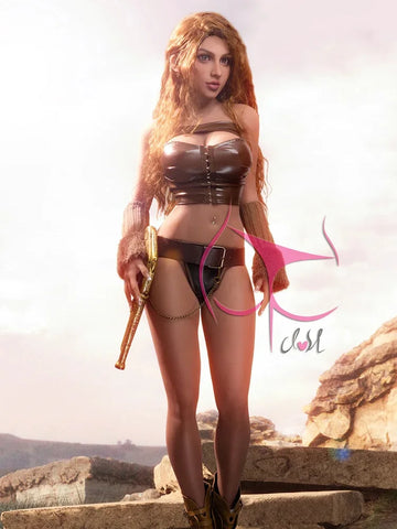 F1022-155cm F Cup Adele TPE Del Sesso｜Fun West Doll