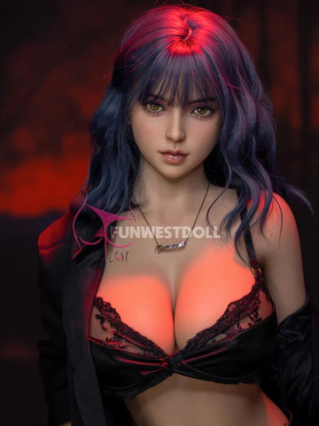 F2141-157cm G Cup Lily Petite Robotic TPE Del Sesso｜Fun West Doll