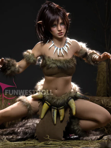 F2225-159cm  A Cup Fantasy Kylie Cosplay Elf Alien TPE  Del Sesso｜Fun West Doll