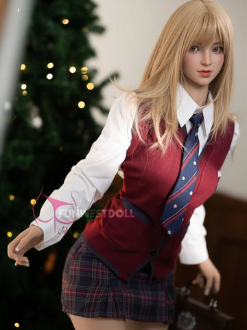 S3934-159cm(5.2ft)-37kg A Cup Alice Christmas TPE Sex Doll｜Fun West Doll