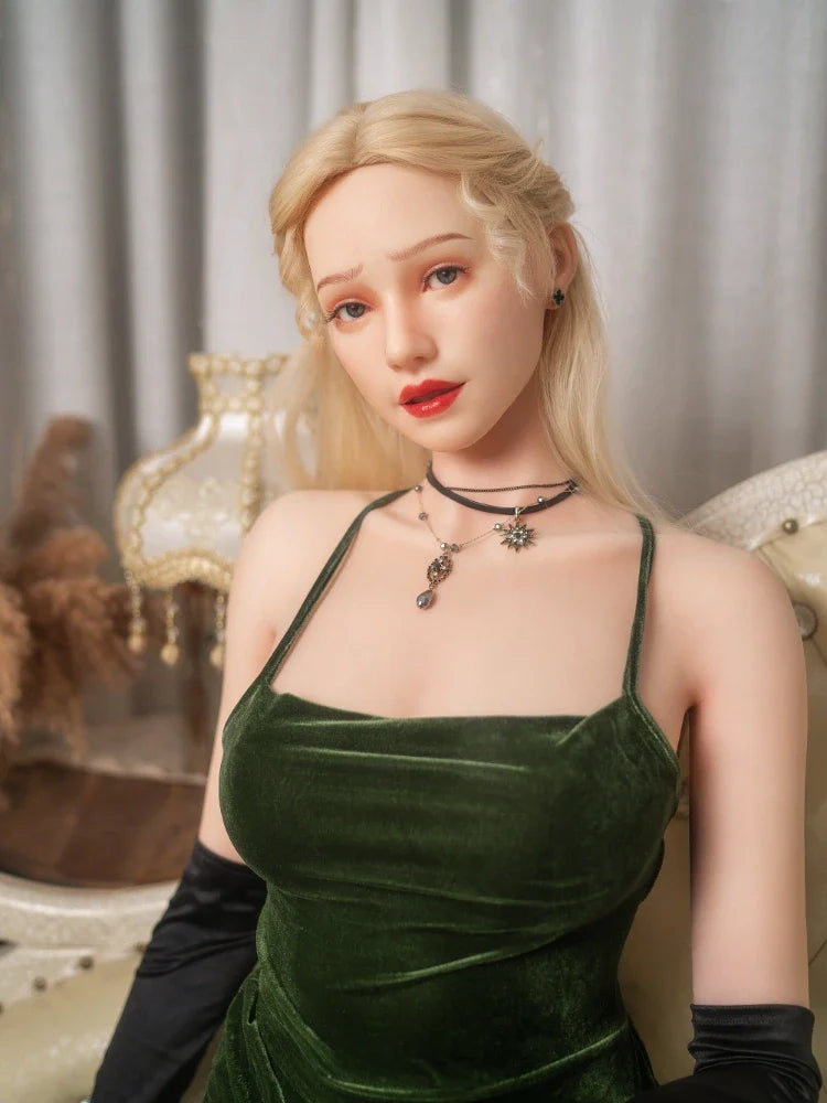S566—175cm/5ft7 Oriana  E Cup  Full Movable Jaws Silicone Sex Doll (Inspiration) |Zelex Doll