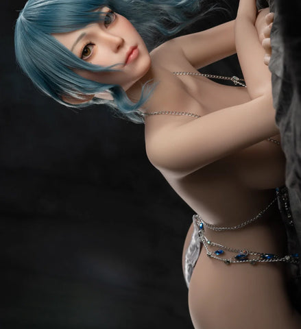 S546—165cm/5ft4 F cup Big Boobs Teen silicone head Sex Doll|Zelex Doll