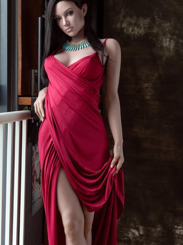 S558- 170cm(5.6ft) C Cup Silicone head with TPE Body Sex Doll丨ZELEX Doll