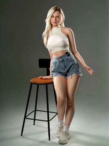 S113—E Cup Movable Jaws Silicone Sex Doll (Inspiration) | Zelex Doll-175cm/5ft7