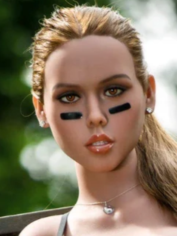 F393丨WM Doll Head #198-Silicone Sex Doll Head