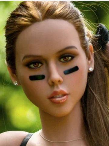 F393丨WM Doll Head #198-Silicone Sex Doll Head