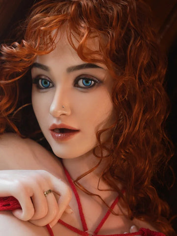 F38 ROS Free Hair Impants  Real Oral Movable Jaw Silicone Sex Doll Head   | SY Doll