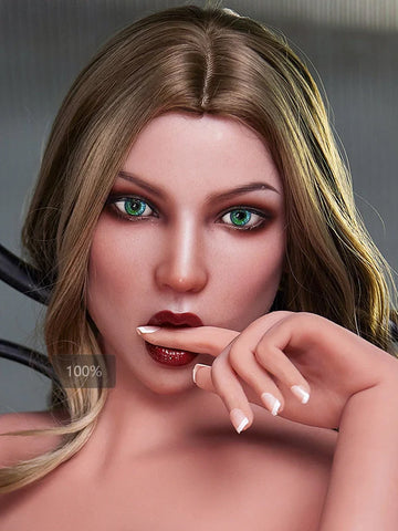 F36 ROS Free Hair Impants  Real Oral Movable Jaw Silicone Sex Doll Head   | SY Doll