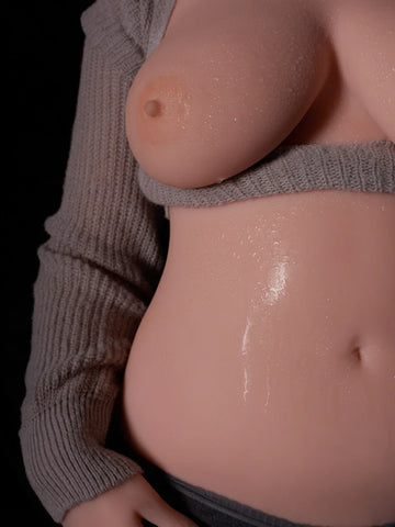 H1-Cinnamon- TPE BBW Torso Fat Sex Doll with Chubby Belly Climax Doll Classic｜(72.8lbs)