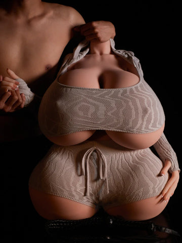 H2-Cinnamon- SSBBW TPE Torso Sex Doll with Huge Breasts Climax Doll Classic｜(94.8lbs)