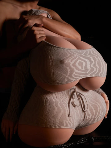 H2-Cinnamon- SSBBW TPE Torso Sex Doll with Huge Breasts Climax Doll Classic｜(94.8lbs)
