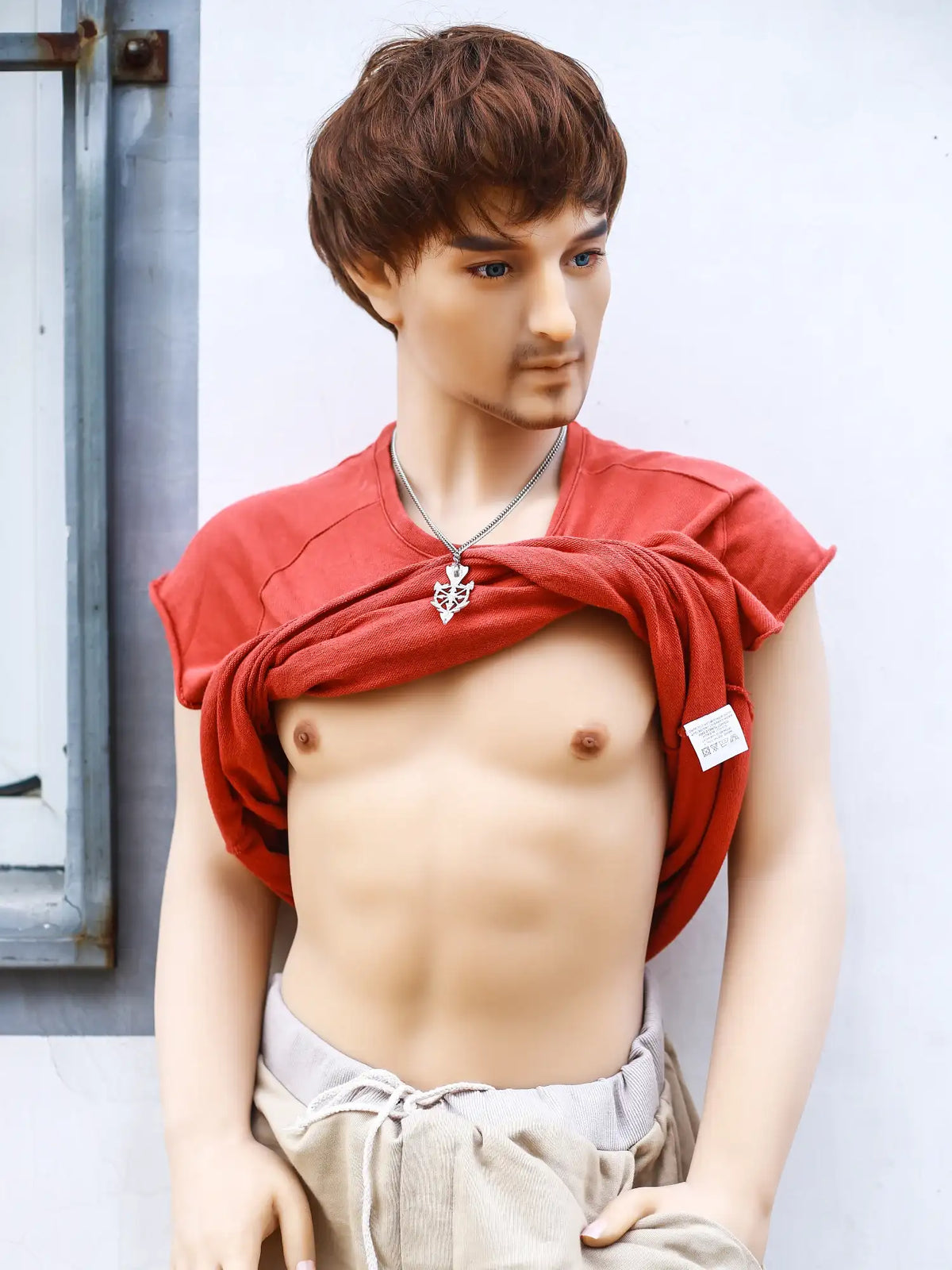 S3357-175cm(60kg)  Femboy Real Life Gay Best Male Sex Doll | Qita doll